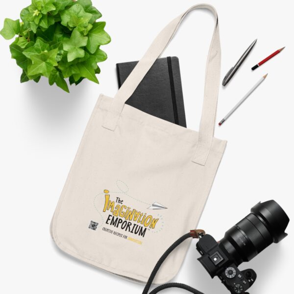 The Imagination Emporium Organic Canvas Tote Bag: Creativity in Every Carry - Image 3