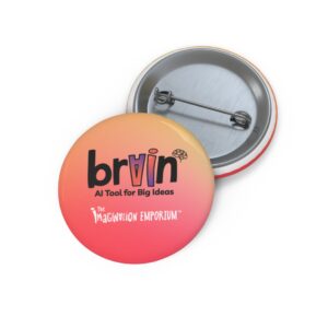 brAIn Character Pin from The Imagination Emporium